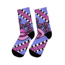 Load image into Gallery viewer, Homage to Charles Rennie Macintosh Recycled Poly Socks