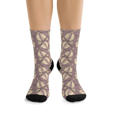 Load image into Gallery viewer, Got stinky feet? Garlic socks Recycled Poly Socks