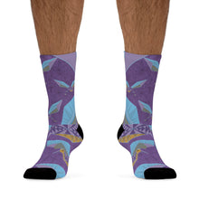 Load image into Gallery viewer, Origami Crane Recycled Poly Socks
