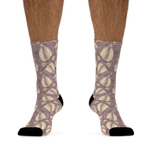 Load image into Gallery viewer, Got stinky feet? Garlic socks Recycled Poly Socks