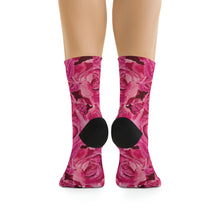 Load image into Gallery viewer, Roses Recycled Poly Socks