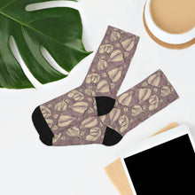 Load image into Gallery viewer, Got stinky feet?  Garlic socks Recycled Poly Socks

