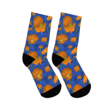 Load image into Gallery viewer, California Poppies Recycled Poly Socks
