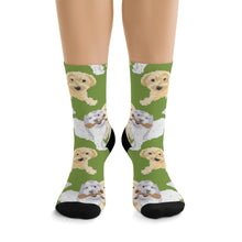 Load image into Gallery viewer, Hava Havanese Recycled Poly Socks
