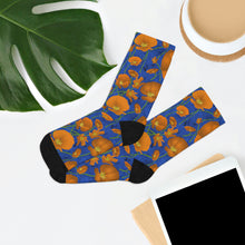 Load image into Gallery viewer, California Poppies Recycled Poly Socks
