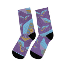 Load image into Gallery viewer, Origami Crane Recycled Poly Socks
