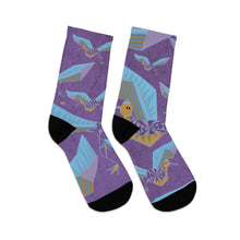 Load image into Gallery viewer, Origami Crane Recycled Poly Socks
