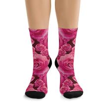 Load image into Gallery viewer, Roses Recycled Poly Socks
